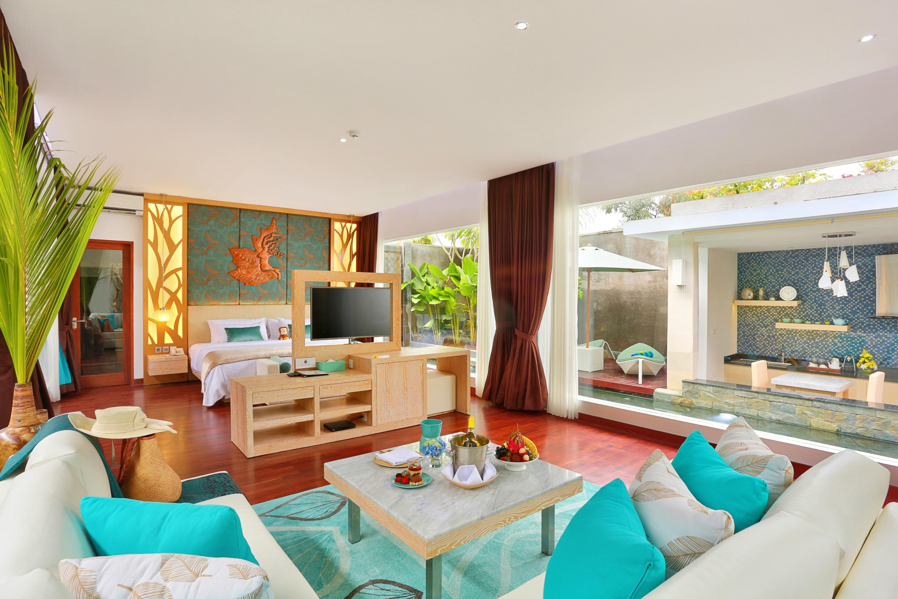 The Leaf Jimbaran Luxury Villas Exterior foto