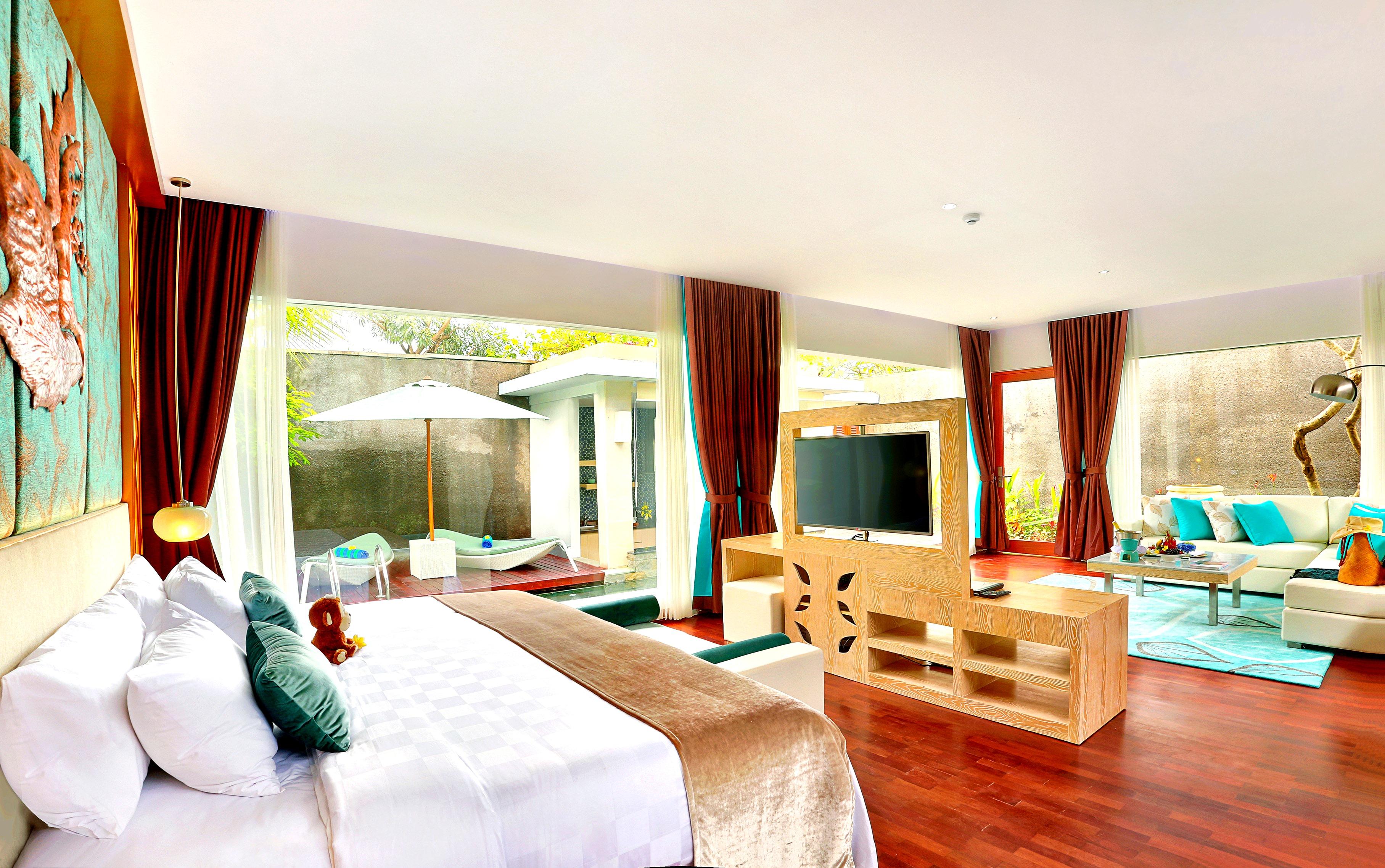 The Leaf Jimbaran Luxury Villas Exterior foto